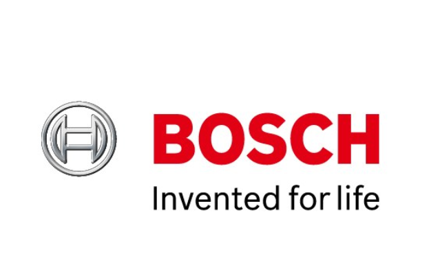 Das Bosch-Logo mit dem Text "Erfunden fürs Leben" auf einem weißen Hintergrund.