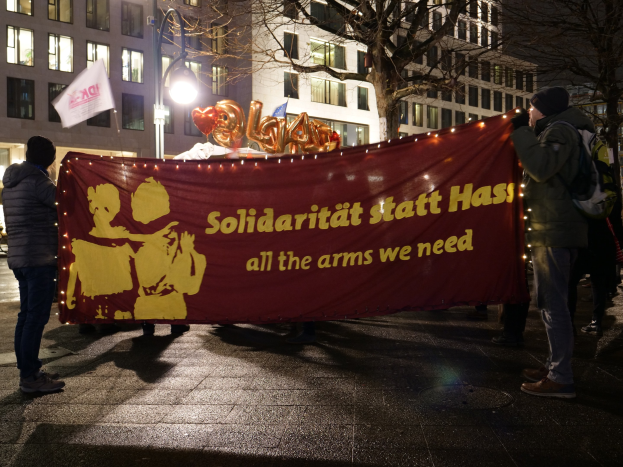 Samstag: Einladung zu einer Solidaritätskundgebung für Israel vor dem Rathaus