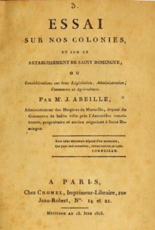 Chaotische Straßenszene vor dem Hotel de Ville in Paris während der Französischen Revolution, mit Menschen, Pferden, Karren, Gebäuden, Bäumen, Rauch und französischer Schrift am unteren Rand.